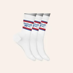 Reebok Sock Crew 3-pack White UNI