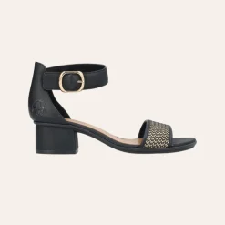 Rieker Damesandal Svart W