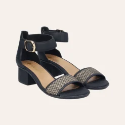 Rieker Damesandal Svart W