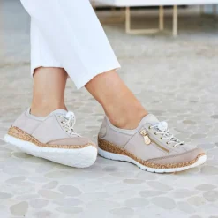 Rieker Damesko Perlcreme W