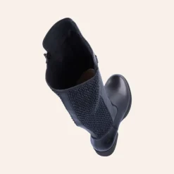 Rieker Høy Støvlett Black W