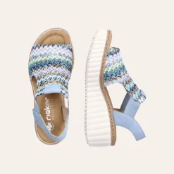 Rieker Kilehælsandal Multi W