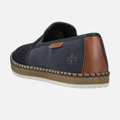 Rieker Mokasin Blå M
