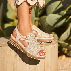 Rieker Sandal Beige W