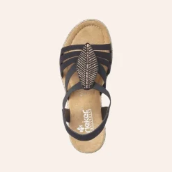 Rieker Sandal Black W