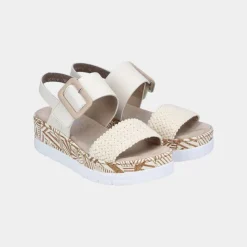 Rieker Sandal Creme W