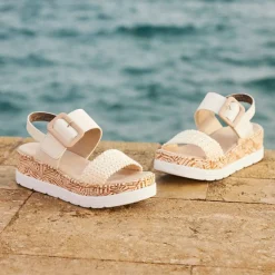Rieker Sandal Creme W