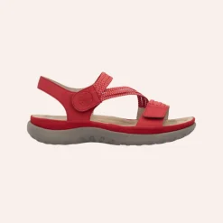 Rieker Sandal Rød W