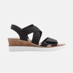 Rieker Sandal V38G8 Svart W
