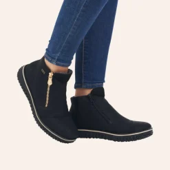 Rieker Sko Tex Black W