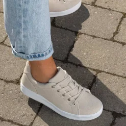 Roberto Rosso Gorbio Low Suede Beige W