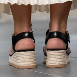 Roberto Rosso Lili Wedge Black W