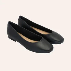 Roberto Rosso Trieste Ballerina Leather Black W