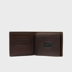 Saddler Ambrose Lommebok Mørkebrun