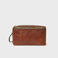 Saddler Toalettveske Barolo Midbrown