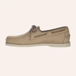 Sebago Docksides Portland Nubuck Beige Camel M