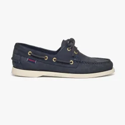 Sebago Docksides Portland Nubuck Blue Universe W