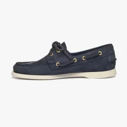Sebago Docksides Portland Nubuck Blue Universe W