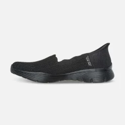 Skechers Seager Believe It Slip-ins Black W