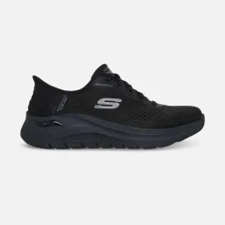 Skechers Slip-ins Arch Fit 2.0 Morning Mist Waterproof Black W