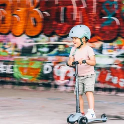 Sparkesykkel,Highwaykick 3 LED Steel Pus&Go Steel