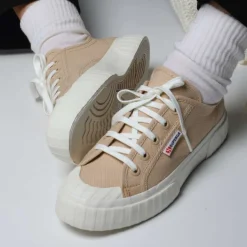 Superga 2630 Canva Beige W