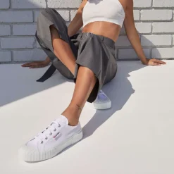 Superga 2630 Canva Hvit W