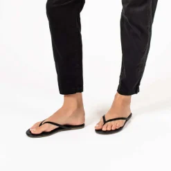 TKEES Liners Flip Flops Sable Black