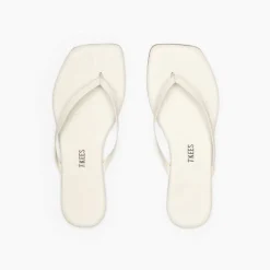 TKEES Square Toe Lily Cream
