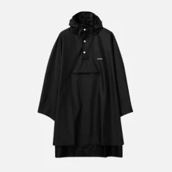Tretorn Regnponcho PU Light Black Unisex