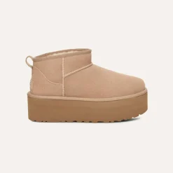 UGG Classic Ultra Mini Platform Sand W