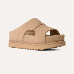 UGG Goldenstar Hi Cutout Slide Sand W