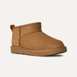 UGG K Classic Ultra Mini Dazzle Chestnut JR