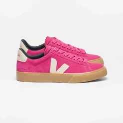 Veja Campo Bold Suede Pink Pierre Natural W