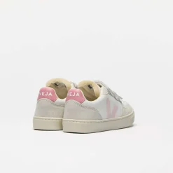 VEJA Small V-90 O.T. Leather Extra White Petale B