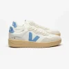 Veja V-90 Leather Extra White Aqua/Natural M
