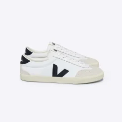 Veja Volley Canvas White/Black M