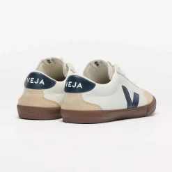 Veja Volley O.T Leather White Nautico Bark M