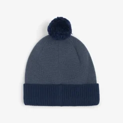 Viking Toasty Beanie Wool Pom Pom, Navy B