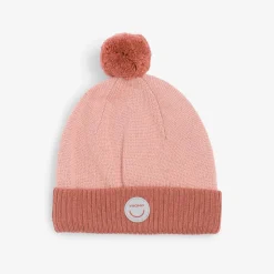 Viking Toasty Beanie Wool Pom Pom, Pink B