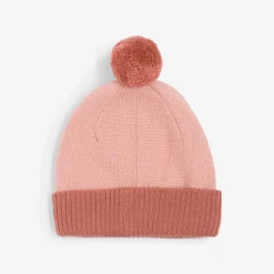 Viking Toasty Beanie Wool Pom Pom, Pink B